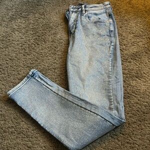 Sparkly jeans